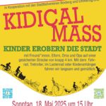 Kidical Mass am 18. Mai 2025 vom Boxberg zum Emmertsgrund