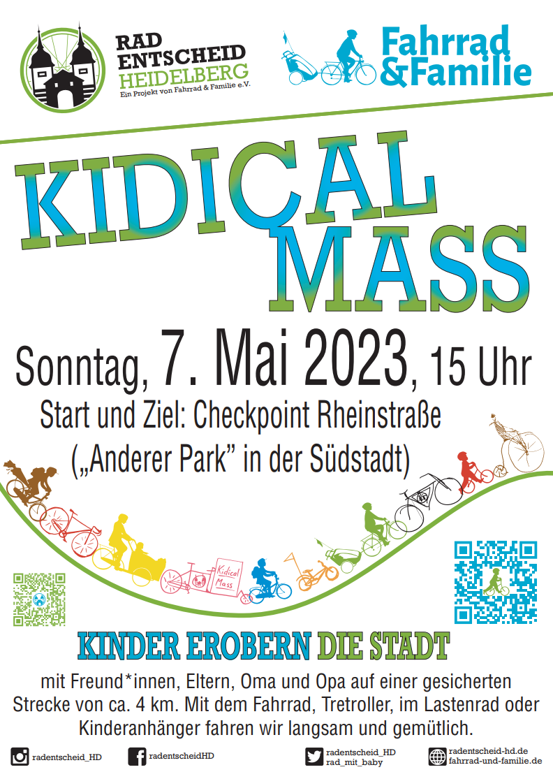 Rückblick Kidical Mass am 07. Mai 2023