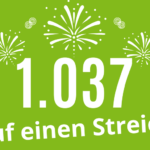 1.037 Unterschriften an einem Tag gesammelt!